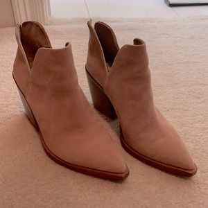 Vince Camuto Tan Ankle Boots